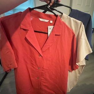 Trio of Uniqlo Blouses